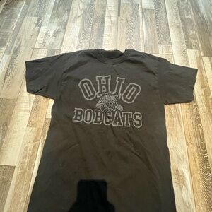 Ohio Bobcats Black Graphic Tee
